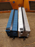 Vtg 2 Pc HO Mehano Box Car Lot Great Northern Union Pacific w/Boxes