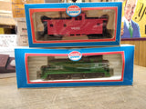 Vtg 2 Pc HO Model Power Burlington Northern 912 Switcher Loco 1435 Red Caboose