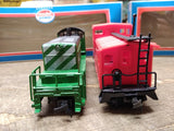 Vtg 2 Pc HO Model Power Burlington Northern 912 Switcher Loco 1435 Red Caboose