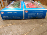 Vtg 2 Pc HO Model Power Burlington Northern 912 Switcher Loco 1435 Red Caboose