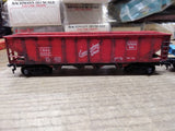Vtg 2 Pc Bachmann HO Gauge Freight Train Car Lot GN Flat Car Burlington Gondola