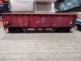 Vtg 2 Pc Bachmann HO Gauge Freight Train Car Lot GN Flat Car Burlington Gondola