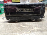 Vtg 3 Pc Marx O Gauge Lithograph Box Car Tender Caboose Repair Lot