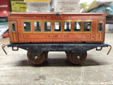 Vtg Antique O Gauge The Ives Railway Lines #51 Chair Car Litho Parts Repair Lot