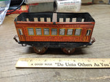 Vtg Antique O Gauge The Ives Railway Lines #51 Chair Car Litho Parts Repair Lot