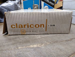 Vtg 2 Piece Claricon #15 110 3 Transistor Walkie Talkie Set w/Box Powers On!