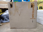 Vtg 2 Piece Claricon #15 110 3 Transistor Walkie Talkie Set w/Box Powers On!