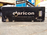 Vtg 2 Piece Claricon #15 110 3 Transistor Walkie Talkie Set w/Box Powers On!