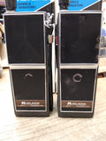 Vtg 2pc Lot MIDLAND 1 Watt 2 Channel 13 700 Transceiver Walkie Talkie Box Works!