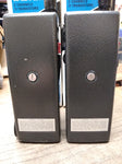 Vtg 2pc Lot MIDLAND 1 Watt 2 Channel 13 700 Transceiver Walkie Talkie Box Works!