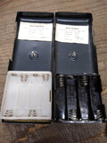 Vtg 2pc Lot MIDLAND 1 Watt 2 Channel 13 700 Transceiver Walkie Talkie Box Works!