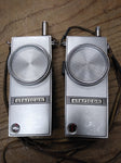 Vtg 2 Piece Lot Claricon Transceiver Walkie Talkie Set Made In Japan Powers On!