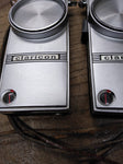 Vtg 2 Piece Lot Claricon Transceiver Walkie Talkie Set Made In Japan Powers On!