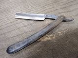 Vtg Oak Razor Works Sheffield England Straight Razor Good Scales and Blade!
