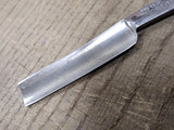 Vtg Oak Razor Works Sheffield England Straight Razor Good Scales and Blade!