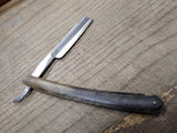Vtg Oak Razor Works Sheffield England Straight Razor Good Scales and Blade!