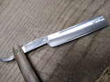 Vtg Oak Razor Works Sheffield England Straight Razor Good Scales and Blade!