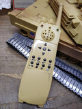 Vtg 1993 Toy State Industrial Remote Control U.S. Attack Military Tank Powers Up