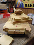 Vtg 1993 Toy State Industrial Remote Control U.S. Attack Military Tank Powers Up