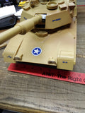 Vtg 1993 Toy State Industrial Remote Control U.S. Attack Military Tank Powers Up