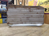 Vtg Drink Pepsi Cola Double Dot 6 Pack Soda Bottle Metal Carrier Caddy Very Nice