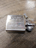 Vtg Unfired 1996 Zippo Cigarette Lighter Black Abstract Squares How Many Camels?