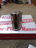 Vtg Gillette Super Speed Safety Razor TTO DE w/Original Box Blades Made in USA!