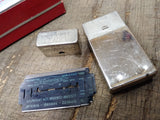 Vtg Gillette Super Speed Safety Razor TTO DE w/Original Box Blades Made in USA!
