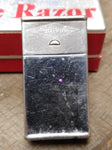 Vtg Gillette Super Speed Safety Razor TTO DE w/Original Box Blades Made in USA!