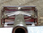 Vtg Gillette Super Speed Safety Razor TTO DE w/Original Box Blades Made in USA!