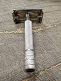 Vtg Gillette Super Speed Safety Razor TTO DE w/Original Box Blades Made in USA!