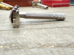 Vtg Gillette Super Speed Safety Razor TTO Double Edge Made in USA Good Shape!