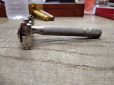Vtg Gillette Super Speed Safety Razor TTO Double Edge 1953 Y-3 USA Good Shape!
