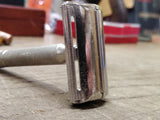 Vtg Gillette Super Speed Safety Razor TTO Double Edge 1953 Y-3 USA Good Shape!