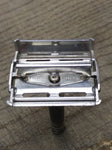 Vtg Gillette Super Speed Safety Razor TTO Double Edge 1953 Y-3 USA Good Shape!