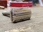 Vtg Gillette Super Speed Safety Razor TTO Double Edge 1953 Y-3 USA Good Shape!