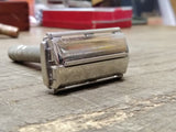 Vtg Gillette Super Speed Safety Razor TTO Double Edge 1953 Y-3 USA Good Shape!