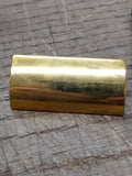 Vtg 1920 Gillette 3 Pc Gold Tech Ball End DE Safety Razor w/Original Blade USA!
