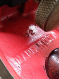 Vtg Worthington No 400 W 9 in Red Wood Working Carpenters Hand Plane Flat Bottom