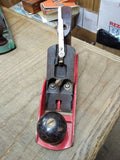 Vtg Worthington No 400 W 9 in Red Wood Working Carpenters Hand Plane Flat Bottom