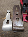Vtg Worthington No 400 W 9 in Red Wood Working Carpenters Hand Plane Flat Bottom