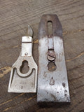 Vtg Worthington No 400 W 9 in Red Wood Working Carpenters Hand Plane Flat Bottom