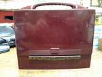 Vtg Admiral 5F11-N Am Portable Tube Radio Bakelite Cabinet AC DC Battery P&R Lot