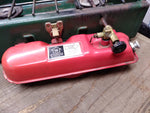 Vtg Coleman Model 425F 2 Burner Gas Fuel Green Portable Camping Stove 1984 USA!