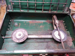 Vtg Coleman Model 425F 2 Burner Gas Fuel Green Portable Camping Stove 1984 USA!