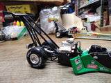 Vtg Diecast Cory McClenathan MBNA Circuit City Top Fuel Dragster 1/24 Scale!