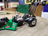 Vtg Diecast Cory McClenathan MBNA Circuit City Top Fuel Dragster 1/24 Scale!