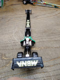 Vtg Diecast Cory McClenathan MBNA Circuit City Top Fuel Dragster 1/24 Scale!