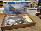 Vtg Revell 1/72 Scale B-17F Flying Fortress #4338 Plastic Model Kit Original Box