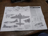 Vtg Revell 1/72 Scale B-17F Flying Fortress #4338 Plastic Model Kit Original Box